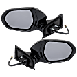Driver and Passenger Side Mirrors, Power Adjust, Manual Folding, Heated, Paintable, In-housing Signal Light, No Memory, No Puddle Light, No Auto-Dimming, No Blind Spot Feature