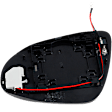 Driver and Passenger Side Mirror Glass, Heated, Driver Side - No Blind Spot Feature; Passenger Side - With Blind Spot Detection in Glass