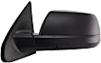 2007 Toyota Tundra Base - Driver and Passenger Side Mirror,  For Models With Cold Climate Specification, Power Adjust, Heated, Textured Black, Manual Folding, No Signal Light, No Blind Spot Feature, No Memory, No Puddle Light, No Auto-Dimming, Standard Cab P