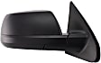 2007 Toyota Tundra Base - Driver and Passenger Side Mirror,  For Models With Cold Climate Specification, Power Adjust, Heated, Textured Black, Manual Folding, No Signal Light, No Blind Spot Feature, No Memory, No Puddle Light, No Auto-Dimming, Standard Cab P