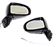 Driver and Passenger Side Mirrors, Power, Manual Folding, Heated, Paintable, In-housing Signal Light, No Memory, No Puddle Light, No Auto-Dimming, No Blind Spot Feature