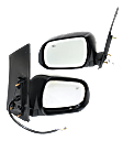 Driver and Passenger Side Mirror, Power Adjust, Heated, Manual Folding, Paintable, No Signal Light, No Memory, No Puddle Light, No Auto-Dimming, No Blind Spot Feature