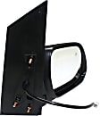 Driver and Passenger Side Mirror, Power Adjust, Heated, Manual Folding, Paintable, No Signal Light, No Memory, No Puddle Light, No Auto-Dimming, No Blind Spot Feature