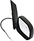 Driver and Passenger Side Mirror, Power Adjust, Heated, Manual Folding, Paintable, No Signal Light, No Memory, No Puddle Light, No Auto-Dimming, No Blind Spot Feature