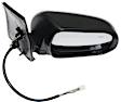 Driver and Passenger Side Mirror, Power Adjust, Heated, Manual Folding, Paintable, No Signal Light, No Memory, No Puddle Light, No Auto-Dimming, No Blind Spot Feature