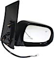 Driver and Passenger Side Mirror, Power Adjust, Heated, Manual Folding, Paintable, No Signal Light, No Memory, No Puddle Light, No Auto-Dimming, No Blind Spot Feature