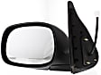 Crew Cab Pickup Driver and Passenger Side Mirror, Power Adjust, Heated, Manual Folding, Chrome, No Signal Light, No Memory, No Puddle Light, No Auto-Dimming, No Blind Spot Feature