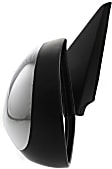 Crew Cab Pickup Driver and Passenger Side Mirror, Power Adjust, Heated, Manual Folding, Chrome, No Signal Light, No Memory, No Puddle Light, No Auto-Dimming, No Blind Spot Feature