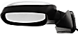 Crew Cab Pickup Driver and Passenger Side Mirror, Power Adjust, Heated, Manual Folding, Chrome, No Signal Light, No Memory, No Puddle Light, No Auto-Dimming, No Blind Spot Feature