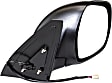 Driver and Passenger Side Mirrors, Power, Manual Folding, Non-Heated, Textured Black, No Signal Light, No Memory, No Puddle Light, No Auto-Dimming, No Blind Spot Feature