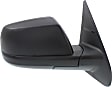 2016 Toyota Tundra SR - Driver and Passenger Side Mirror, Without Lane Change Assist and Cold Climate Specification, Manual Adjust, Non-Heated, Textured Black, Manual Folding, No Signal Light, No Blind Spot Feature, No Memory, No Puddle Light, No Auto-Dimmin