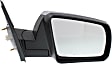 2015 Toyota Tundra - Driver and Passenger Side Mirror, For Models Without Lane Change Assist, Power Adjust, Heated, Chrome, Manual Folding, No Signal Light, No Blind Spot Feature, No Memory, No Puddle Light, No Auto-Dimming