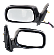 Driver and Passenger Side Mirrors, Power Adjust, Manual Folding, Non-Heated, Paintable, No Signal Light, No Memory, No Puddle Light, No Auto-Dimming, No Blind Spot Feature