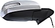 Driver and Passenger Side Mirrors, Power Adjust, Manual Folding, Non-Heated, Chrome, In-housing Signal Light, No Memory, No Puddle Light, No Auto-Dimming, No Blind Spot Feature