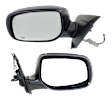 Driver and Passenger Side Mirrors, Power, Manual Folding, Heated, Paintable, No Signal Light, No Memory, No Puddle Light, No Auto-Dimming, No Blind Spot Feature