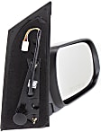 Driver and Passenger Side Mirror, Power Adjust, Non-Heated, Manual Folding, Textured Black, No Signal Light, No Memory, No Puddle Light, No Auto-Dimming, No Blind Spot Feature
