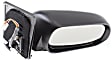 Driver and Passenger Side Mirror, Power Adjust, Non-Heated, Manual Folding, Textured Black, No Signal Light, No Memory, No Puddle Light, No Auto-Dimming, No Blind Spot Feature