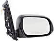 Driver and Passenger Side Mirror, Power Adjust, Non-Heated, Manual Folding, Textured Black, No Signal Light, No Memory, No Puddle Light, No Auto-Dimming, No Blind Spot Feature