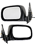 2005 Toyota Tacoma - Driver and Passenger Side Mirror, Power Adjust, Non-Heated, Paintable, Manual Folding, No Signal Light, No Blind Spot Feature, No Memory, No Puddle Light, No Auto-Dimming