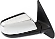 2008 Toyota Tundra - Driver and Passenger Side Mirror, Power Adjust, Heated, Chrome, Power Folding, In-glass Signal Light, No Blind Spot Feature, With Memory, With Puddle Light, No Auto-Dimming