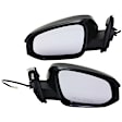 Driver and Passenger Side Mirrors, Power Adjust, Non-Heated, Manual Folding, Textured Black, No Signal Light, No Blind Spot Feature, North America Built Vehicle, Production Date From November 2014