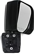 2008 Toyota FJ Cruiser - Driver and Passenger Side Mirror, Manual Adjust, Non-Heated, Paintable, Manual Folding, No Signal Light, No Blind Spot Feature, No Memory, No Puddle Light, No Auto-Dimming