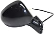 Driver and Passenger Side Mirrors, Power Adjust, Manual Folding, Non-Heated, Paintable, No Signal Light, No Memory, No Puddle Light, No Auto-Dimming, No Blind Spot Feature