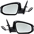 Driver and Passenger Side Mirrors, Power, Manual Folding, Heated, Paintable, No Signal Light, No Memory, No Puddle Light, No Auto-Dimming, No Blind Spot Feature