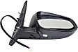 2017 Toyota 4Runner - Driver and Passenger Side Mirror, Power Adjust, Heated, Paintable, Manual Folding, In-housing Signal Light, No Blind Spot Feature, No Memory, With Puddle Light, No Auto-Dimming