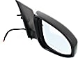 Driver and Passenger Side Mirrors, Power, Manual Folding, Heated, Paintable, No Signal Light, No Memory, No Puddle Light, No Auto-Dimming, No Blind Spot Feature