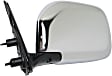 Driver and Passenger Side Mirrors, Manual Adjust, Manual Folding, Non-Heated, Chrome, No Signal Light, No Memory, No Puddle Light, No Auto-Dimming, No Blind Spot Feature