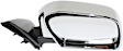Driver and Passenger Side Mirrors, Manual Adjust, Manual Folding, Non-Heated, Chrome, No Signal Light, No Memory, No Puddle Light, No Auto-Dimming, No Blind Spot Feature