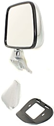 1987-1988 Toyota Pickup - Driver and Passenger Side Mirrors, Manual Adjust, Manual Folding, Non-Heated, Chrome, No Signal Light, No Memory, No Puddle Light, No Auto-Dimming, No Blind Spot Feature