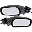 Driver and Passenger Side Mirror, Power Adjust, Non-Heated, Non-Folding, Paintable, No Signal Light, No Memory, No Puddle Light, No Auto-Dim, No Blind Spot Feature