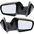 Driver and Passenger Side Mirror, Power Adjust, Heated, Manual Folding, Paintable, No Signal Light, No Memory, No Puddle Light, No Auto-Dim, No Blind Spot Feature
