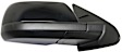 Driver and Passenger Side Mirror, Power Adjust, Heated, Manual Folding, Paintable, No Signal Light, No Memory, No Puddle Light, No Auto-Dim, No Blind Spot Feature