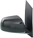 2015-2020 Toyota Sienna - Driver and Passenger Side Mirror, Power Adjust, Heated, Manual Folding, Paintable, No Signal Light, Without Memory Recall, No Puddle Light, No Auto-Dimming, With Blind Spot Glass