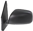 Driver and Passenger Side Mirror, Power Adjust, Non-Heated, Manual Folding, Textured Black, No Signal Light, No Memory, No Puddle Light, No Auto-Dim, No Blind Spot Feature