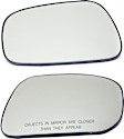 Driver and Passenger Side Mirror Glass, Heated, With backing plate, USA Built Vehicle, Includes (2) Mirror Glasses