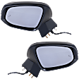 2021 Toyota RAV4 - Driver and Passenger Side Mirror, Japan or North America Built Vehicle, Power Adjust, Heated, Paintable, Manual Folding, In-housing Signal Light, With Blind Spot Detection in Glass, No Memory, With Puddle Light, No Auto-Dimming