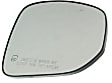 Driver and Passenger Side Mirror Glass, Heated, No Blind Spot Feature, Backing Plate Included