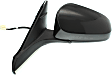 Driver and Passenger Side Mirrors, Power, Manual Folding, Heated, Paintable, No Signal Light, No Memory, No Puddle Light, No Auto-Dimming, With Blind Spot Detection in Glass