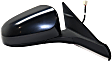 Driver and Passenger Side Mirrors, Power, Manual Folding, Heated, Paintable, No Signal Light, No Memory, No Puddle Light, No Auto-Dimming, With Blind Spot Detection in Glass