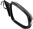 Driver and Passenger Side Mirrors, Power Adjust, Manual Folding, Heated, Paintable, In-housing Signal Light, With memory, With Puddle Light, No Auto-Dimming, With Blind Spot Detection in Glass