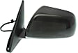 Driver and Passenger Side Mirror, Power Adjust, Non-Heated, Manual Folding, Paintable, No Signal Light, No Memory, No Puddle Light, No Auto-Dim, No Blind Spot Feature