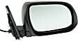Driver and Passenger Side Mirror, Power Adjust, Non-Heated, Manual Folding, Paintable, No Signal Light, No Memory, No Puddle Light, No Auto-Dim, No Blind Spot Feature