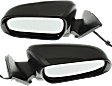 Driver and Passenger Side Mirror, Power Adjust, Heated, Manual Folding, Paintable, No Signal Light, No Memory, No Puddle Light, No Auto-Dim, No Blind Spot Feature