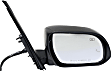 2014 Toyota Sienna Base - Driver and Passenger Side Mirror, Power Adjust, Heated, Paintable, Power Folding, In-housing Signal Light, With Blind Spot Detection in Glass, With Memory, No Puddle Light, No Auto-Dimming