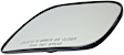 Driver and Passenger Side Mirror Glass, Heated, With backing plate, USA Built Vehicle, Includes (2) Mirror Glasses