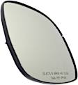 Driver and Passenger Side Mirror Glass, Heated, Non-Towing, With backing plate, Includes (2) Mirror Glasses